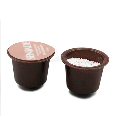 کپسول های قهوه فوری فنجان کباب فوری فنجان پلاستیکی 7 گرم در بسته بندی رنگی سفارشی