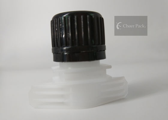 درپوش دهانه پلاستیکی HDPE 18 میلی متری بیرونی برای بسته بندی مایع Doypack
