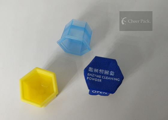بسته بندی دستور العمل کپسول کوچک یکبار مصرف 0.4 گرم PP ماده رنگ سفارشی
