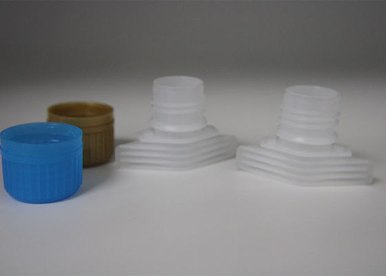 جعبه پلاستیکی Pour Spout را پوشش می دهد در خود را پایه مستقیم کیسه های چند لایه