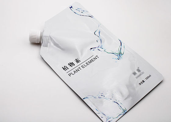 کیسه های آلومینیومی فویل پلاستیکی برای مایعات که دارای کلاهک دروازه ای 12 میلی متری در درجه مواد غذایی است