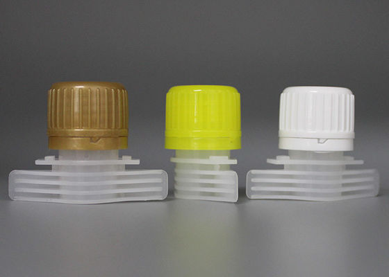 مخروط پلاستیکی مواد غذایی درجه یک / مخزن پیچ مجدد قابل انعطاف به 83 درجه