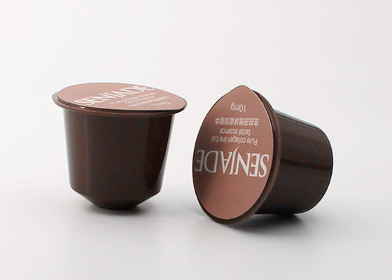 کپسول های قابل شارژ دستگاه قهوه خالی چند رنگ برای بسته بندی فوری قهوه
