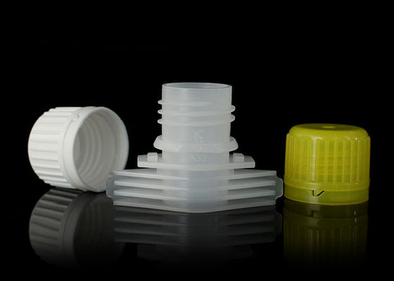 Tamper - کلاه های بطری پلاستیکی اثبات شده برای بسته بندی انعطاف پذیر Spout