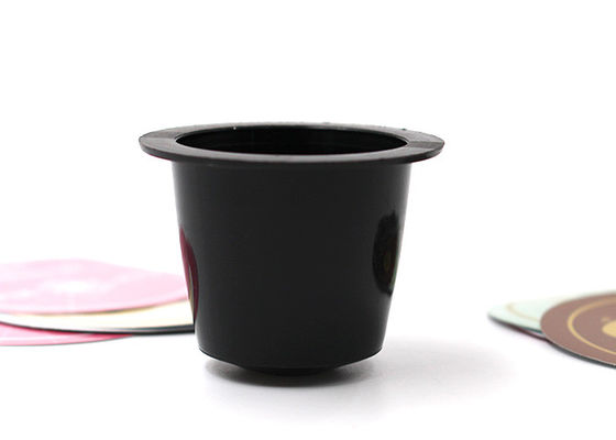 سیاه و قهوه ای رنگ دوباره پر کردن دستگاه کپسول غلاف Nespresso 6s با آب بندی فیلم