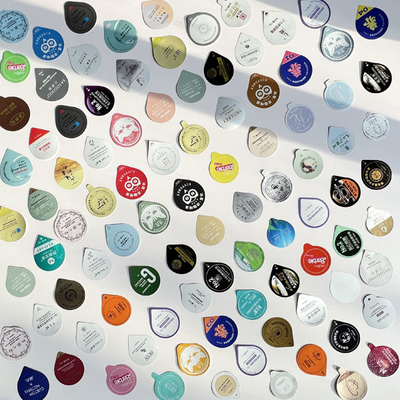 کیفیت  300mm Aluminum Foil Lid Plastic Composite Easy To Tear Sealing Film For Plastic Cups کارخانه