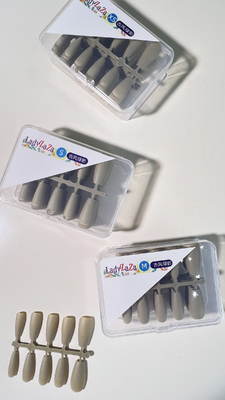 کیفیت  Lady French Style Artificial False Nails Half Tips And Full Cover False Nail Tips کارخانه