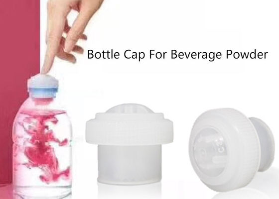 کیفیت  Innovation Plastic Press Shake Nutrient Cap For Vitamin Drink L - Carnitine Packaging کارخانه