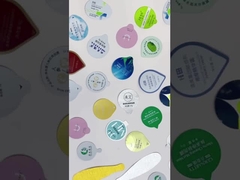 کامپوزیت پلاستیکی درب فویل آلومینیومی فیلم آب بندی آسان برای آب بندی لیوان های پلاستیکی