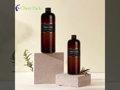 عمده فروشی 300 500 1000ml بطری لوشن پمپ برای شستشوی مایع بدن 16 اونس شفاف سفید شامپو پلاستیکی حیوان خانگی