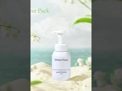 عمده فروشی 200ml 300ml 400ml 500ml لوازم آرایشی PET فومینگ پاک کننده صورت پمپ فوم پمپ صابون