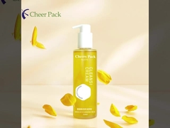 بطری بسته بندی روغن ضروری بدن 150 میلی لیتر 210 میلی لیتر شفاف پلاستیکی سفارشی شامپو لوسیون روغن مو پمپ بو