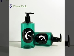 عمده فروشی 300ml/330ml/400ml/500ml لوشن حیوانات خانگی بطری پریس لوازم آرایشی شامپو شیشه حمام