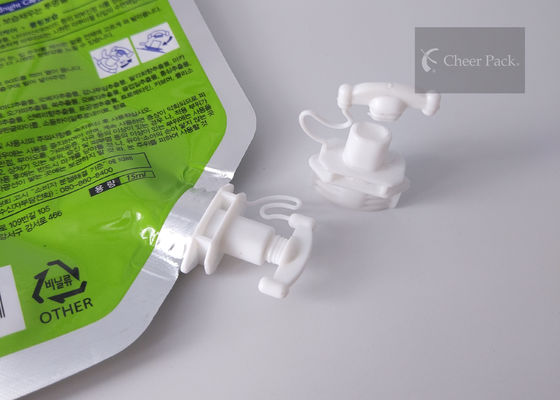 جعبه محافظ سفید پلاستیکی Twist Capame 22Mm حجم مهر و موم حرارتی، OEM / ODM موجود است