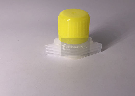 پلی اتیلن مواد رنگی زرد کمپرسور پمپ دستی دستگاه پر کردن 16mm قطر