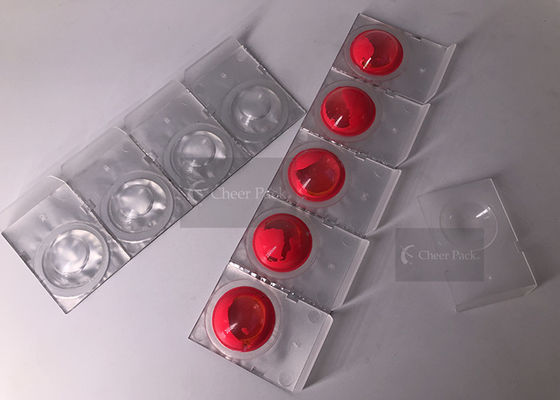 PP PP جعبه های کوچک پلاستیکی برای بسته بندی رنگی ناخن لهستانی، 45 * 30 قطر