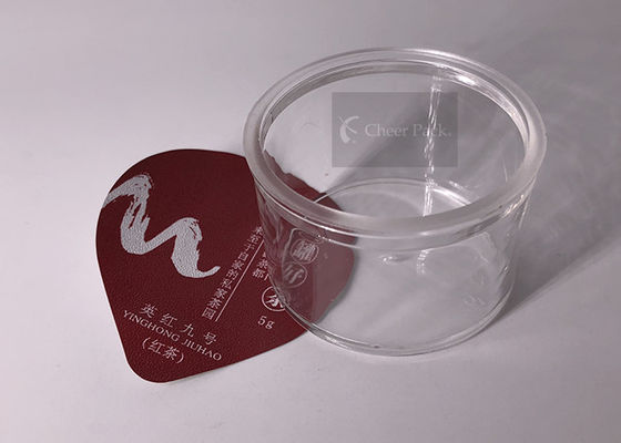 35 گرم 100٪ اکریلیک ظروف کوچک پلاستیکی برای بسته بندی اپل جم