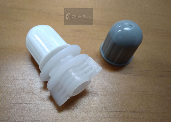 پلی اتیلن Round Twist Cap 12mm برای کیسه پلاستیکی / کیف، مواد پلاستیکی
