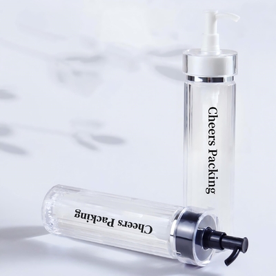 140ML بطری های آرایشی PET برای لوشن، روغن ضروری با پمپ بطری های آرایشی PET عمده فروشی