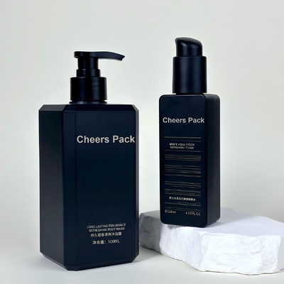 بطری های PETG برای لوشن کرم آرایشی Essence with Pump بطری های آرایشی PETG عمده