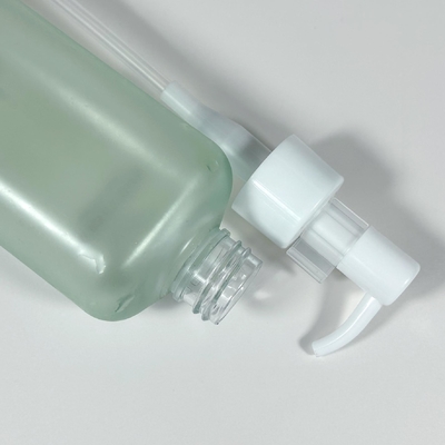 سبز لوکس 50ml 100ml 450ml بطری های پلاستیکی لوشن آرایشی دور مواد PP فشار پمپ فشار بطری های شامپو مراقبت از پوست