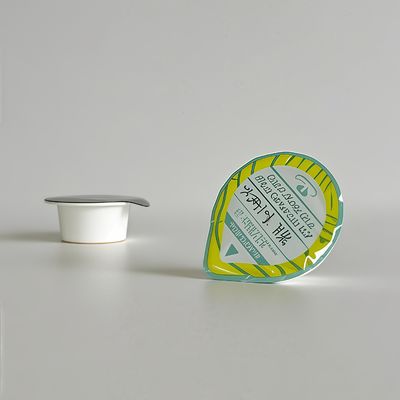 فنجان‌های پلاستیکی PP با لوگوی سفارشی 10 میلی‌لیتری برای کرم‌های آرایشی با درپوش فویل آلومینیومی