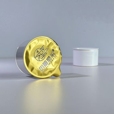 لیوان پلاستیکی PP PS 40 میلی‌لیتری با درپوش فویل آلومینیومی برای بسته‌بندی مواد غذایی