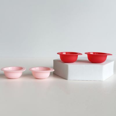 فنجان‌های ژله‌ای PP قابل تنظیم 6 میلی‌لیتری و 8 میلی‌لیتری برای کرم‌ها و لوسیون‌های آرایشی