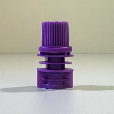 8.6mm Inner-Dia PE Plastic Screw Cap Portable and Durable Spout Lids for Spouted Pouches