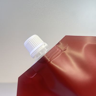 15mm PE پلاستیک مواد غذایی درجه قابل حمل و ماندگار بند اسپوت برای بسته بندی شامپو کیسه های اسپوت شده محافظ ایمنی