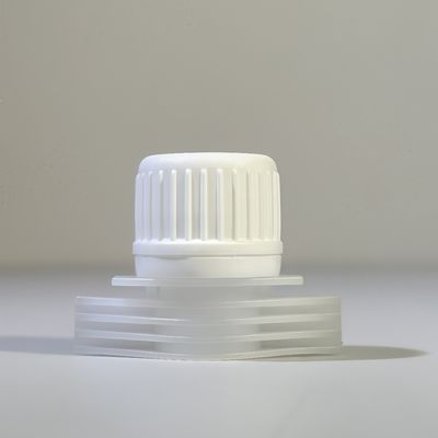 درپوش پیچی پلاستیکی 16 میلی متری PE قابل حمل و بادوام با درپوش های لوله ای بالایی برای مواد غذایی ایمن برای بسته بندی انعطاف پذیر نوشیدنی ها