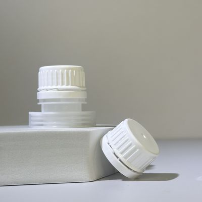 Portable Durable PE Plastic Screw Cap 22mm Inner-Dia Spout Lids for Spouted Pouches Disc Cap 18mm 28mm for Beverage Products