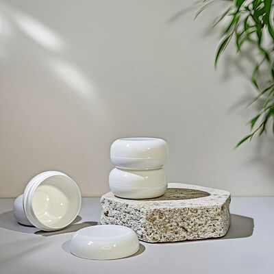 بطری های 20 میلی لیتر 40 میلی لیتر پلاستیکی مسطح و گرد برای محصولات کرم