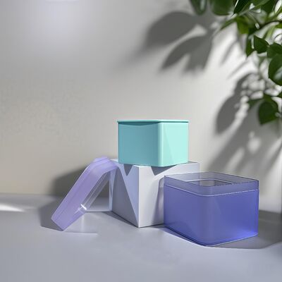 100 ورق پنبه‌ای مراقبت از پوست سفارش عمده شیشه‌های پلاستیکی با آستر PP قابل جدا شدن درجه غذایی برای برندهای لوازم آرایشی/OEM