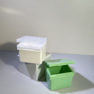 200 ورق پنبه‌ای مراقبت از پوست، ظروف پلاستیکی گرید غذایی برای برندهای لوازم آرایشی OEM/عمده