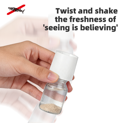 پرس K2 روی درپوش جداسازی پودر آب درب بطری PE Twist Top برای نوشیدنی جامد و مکمل انرژی