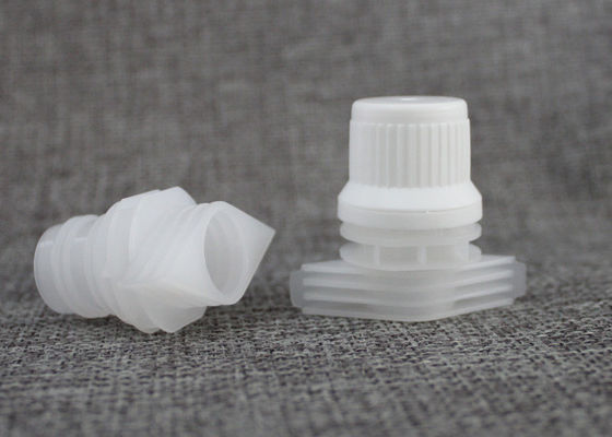 درپوش های پلاستیکی ضد Pilfer PE PP برای آبمیوه / نوشیدنی دویپاک / تاپ های کیسه های کودک