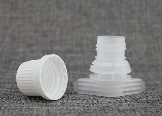 درپوش های پلاستیکی ضد Pilfer PE PP برای آبمیوه / نوشیدنی دویپاک / تاپ های کیسه های کودک