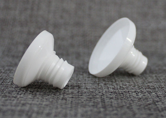 سر لوله پلاستیکی سفید در طبقه بندی مواد غذایی PE برای طراحی شخصی سازی شده با لوله چند لایه