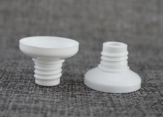 سر لوله پلاستیکی سفید در طبقه بندی مواد غذایی PE برای طراحی شخصی سازی شده با لوله چند لایه