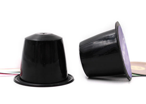 سیاه و قهوه ای رنگ دوباره پر کردن دستگاه کپسول غلاف Nespresso 6s با آب بندی فیلم
