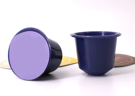 کپسول های قهوه فوری فوری PP BPA با روکش فویل آلومینیومی چسبنده