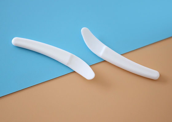 HDPP پلاستیک آرایشی اسپاتولا اسکوپ 49.7mm طول نقاشی صورت گل